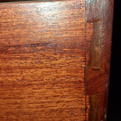 Sale Photo Thumbnail #92: Asian Mahogany Secretary Desk 18"x37"x44"