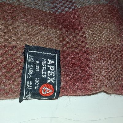 Sale Photo Thumbnail #956: Apex Acrylic Plaid Muffler