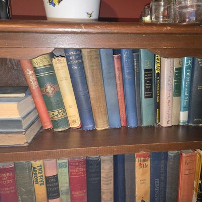 Sale Photo Thumbnail #491: Collection of Vintage Hardcover Literature - Decorative and Reading Copies