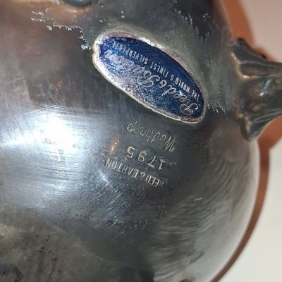 Sale Photo Thumbnail #680: Reed & Barton Winthrop Silver-Plated Teapot