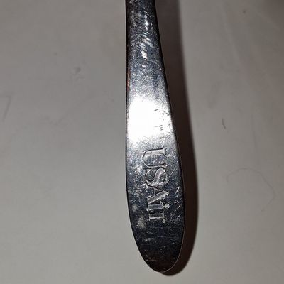 Sale Photo Thumbnail #960: USAIR Airline Flatware by Oneida