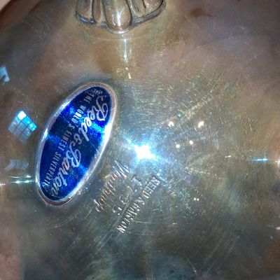 Sale Photo Thumbnail #600: Reed & Barton Winthrop #1795 Silverplate Footed Waste Bowl