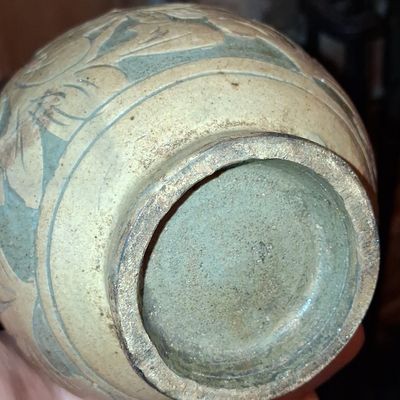 Sale Photo Thumbnail #247: Korean Buncheong Ware Vase