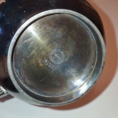 Sale Photo Thumbnail #677: Barbour Silver Co. Quadruple Plate Creamer #25107