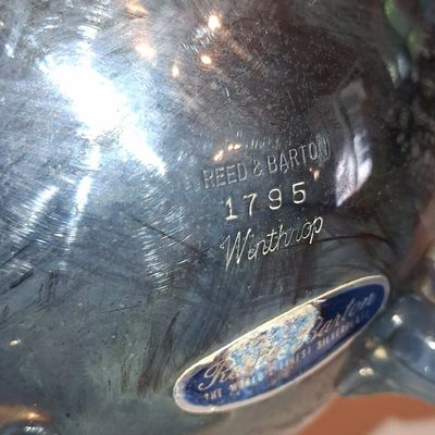 Sale Photo Thumbnail #410: Reed & Barton Winthrop Silverplate Coffee Pot