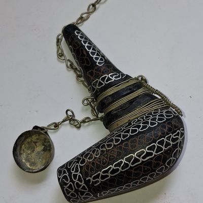 Sale Photo Thumbnail #146: Bidriware Huqqa Mouthpiece