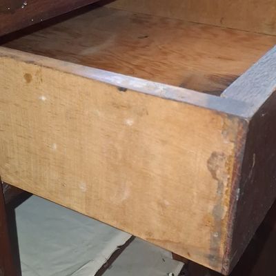 Sale Photo Thumbnail #355: Vintage Wood Bedside Commode Cabinet