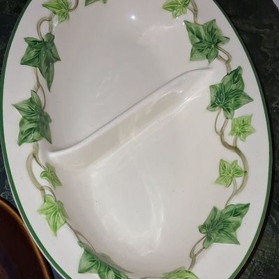 Sale Photo Thumbnail #879: Franciscan Ivy Divided Serving Dish