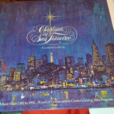 Sale Photo Thumbnail #1017: Christmas in San Francisco Vinyl Record (1974)