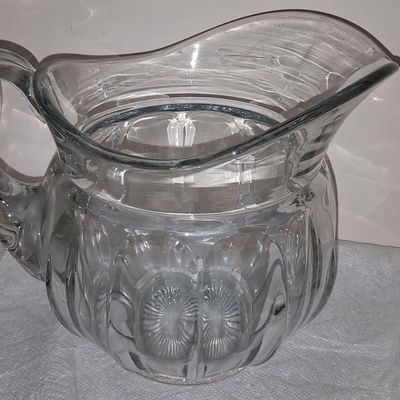 Sale Photo Thumbnail #798: Heisey "Colonial Panel" or "Puritan" Pattern Water Pitcher