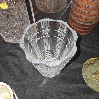 Sale Photo Thumbnail #728: Marquis by Waterford "Cubist" Crystal Vase