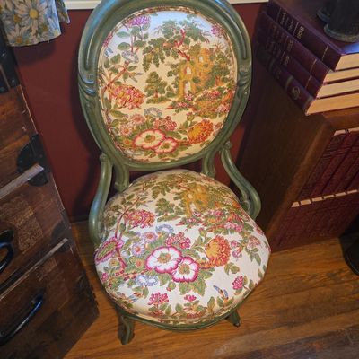 Sale Photo Thumbnail #190: Louis XVI Style Oval Back Side Chair
