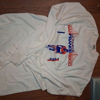Sale Photo Thumbnail #768: Vintage 1984-1986 Le Tour de San Francisco Long Sleeve T-Shirt Lot