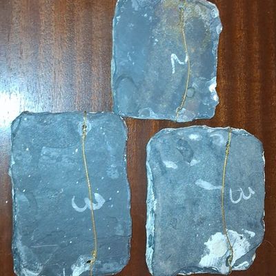 Sale Photo Thumbnail #277: Set of Three Reproduction Minoan Fresco Stone Plaques