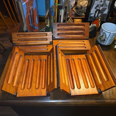 Sale Photo Thumbnail #501: Vintage Wooden Cigar Molds