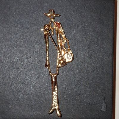 Sale Photo Thumbnail #549: Vintage AJC Fashion Model Brooch