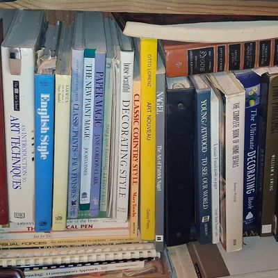 Sale Photo Thumbnail #215: Collection of Art and Interior Design Reference Books