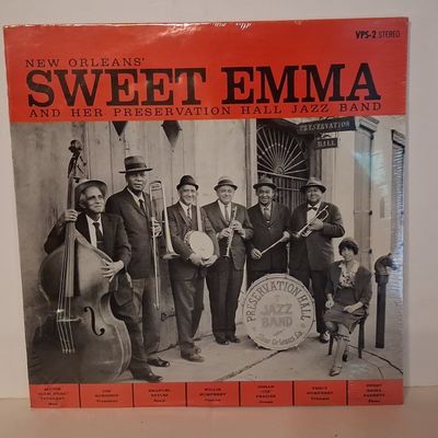 Sale Photo Thumbnail #681: Sweet Emma and Her Preservation Hall Jazz Band Vinyl Record (VPS-2)