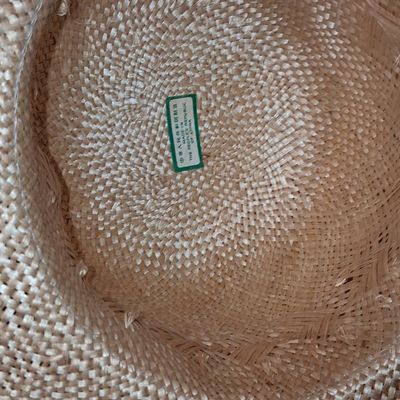 Sale Photo Thumbnail #902: Vintage "Made in PRC" Wide-Brim Straw Sun Hat