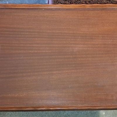 Sale Photo Thumbnail #263: Vintage Mahogany Queen Anne Style Tea Table