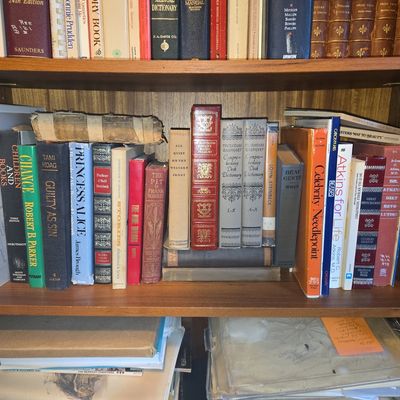 Sale Photo Thumbnail #395: Assorted Vintage Hardcover Book Collection with Notable Titles