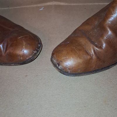 Sale Photo Thumbnail #208: Salvatore Ferragamo Vintage Leather Riding Boots