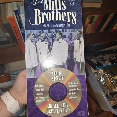 Sale Photo Thumbnail #1022: The Mills Brothers: 36 All-Time Greatest Hits (3-CD Set)