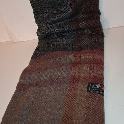 Sale Photo Thumbnail #955: Apex Acrylic Plaid Muffler