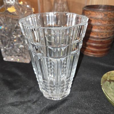 Sale Photo Thumbnail #725: Marquis by Waterford "Cubist" Crystal Vase