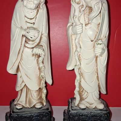 Sale Photo Thumbnail #558: Marwal Industries Mid-Century Chinese Immortal Figurines
