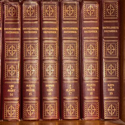 Sale Photo Thumbnail #1036: Encyclopaedia Britannica 11th Edition (1910-1911)