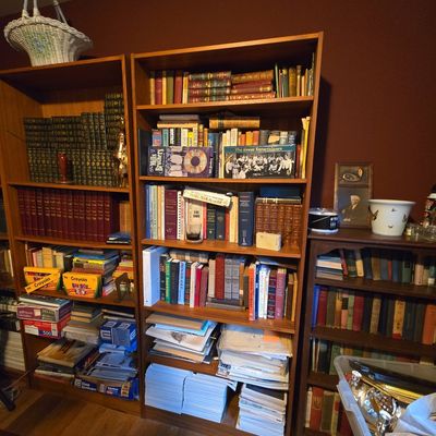 Sale Photo Thumbnail #108: Mid-Century Modern Teak Veneer Bookcase Unit