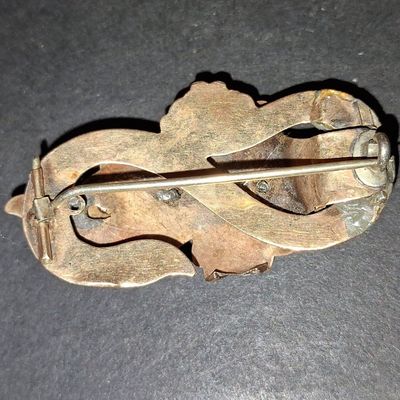 Sale Photo Thumbnail #404: Victorian Bohemian Garnet Floral Brooch