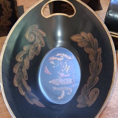 Sale Photo Thumbnail #750: Vintage Chinoiserie Toleware Collection