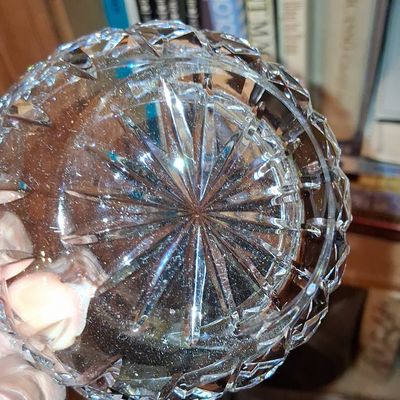 Sale Photo Thumbnail #612: Waterford Crystal Lismore Creamer and Sugar Set