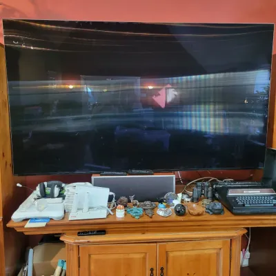Sale Photo Thumbnail #12: 84" Flatscreen TV