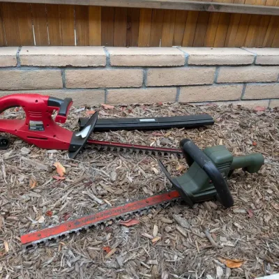 Electric Hedge Trimmer Lot of 2 - Black Decker & More
