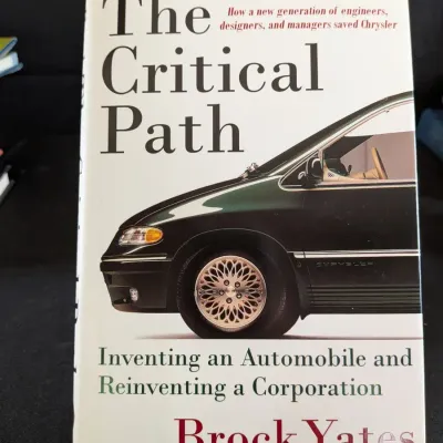 Brock Yates The Critical Path 1996 1st Edition - Chrysler