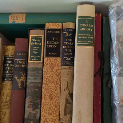 Heritage Press Classics Lot - Moll Flanders, Decameron