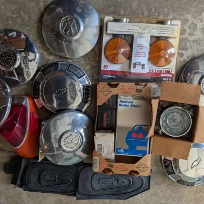 Haul Master Tow Light Kit and VW Hubcap Automotive Lot