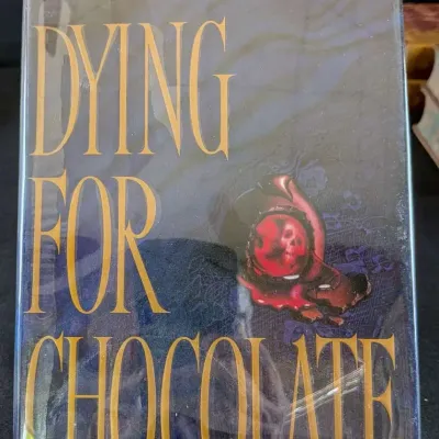 Diane Mott Davidson Dying for Chocolate - Autographed 1992 1st Edition