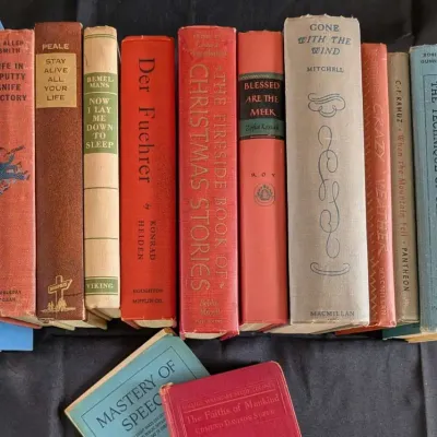 Vintage Book Lot - Gone with the Wind, Der Fuehrer and More