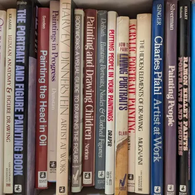 Art Instruction Book Lot #5 - Figure and Portrait Painting