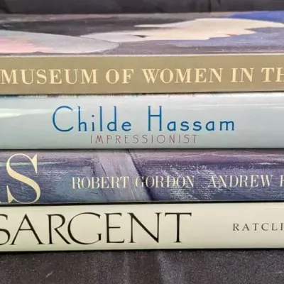 Artist Monograph Book Lot - Degas, Sargent, Hassam
