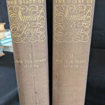 Diary of Samuel Pepys 2-Volume Heritage Press Set