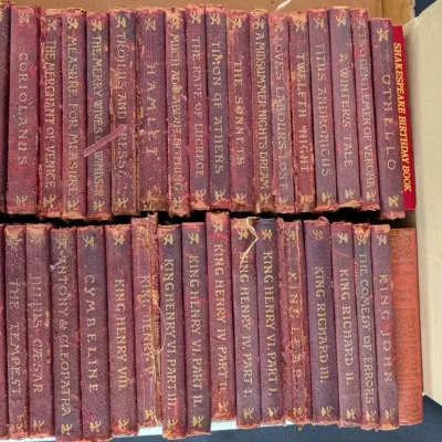 Complete Works of Shakespeare - Miniature Individual Volume Set 1902-1925 Vintage Books