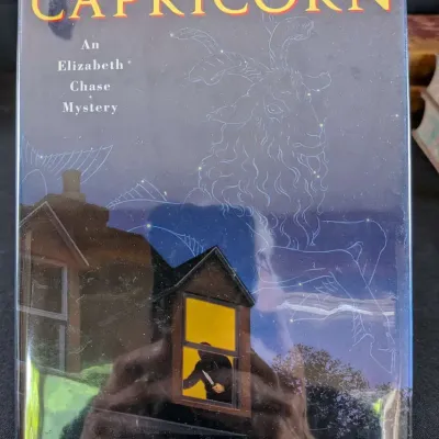 Martha Lawrence Elizabeth Chase Autographed First Edition - The Cold Heart of Capricorn