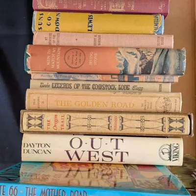 American West History Book Collection - Route 66, Trails