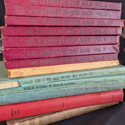 Vintage Self-Help Book Lot - Secret of Ages 7 Volume Set - Robert Collier, Game of Life
