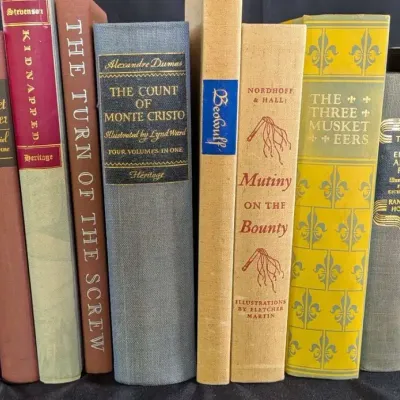 Heritage Press Adventure Classics - Monte Cristo, Holmes, Edgar Allen Poe, Dumas